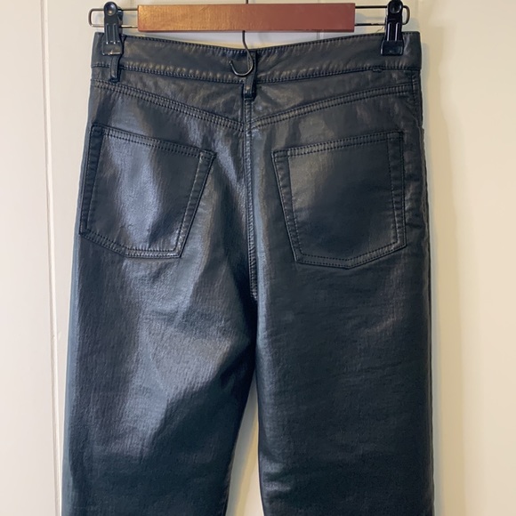 Wilfred Aritzia Melina Pants Faux Leather Size 4 - Picture 7 of 10